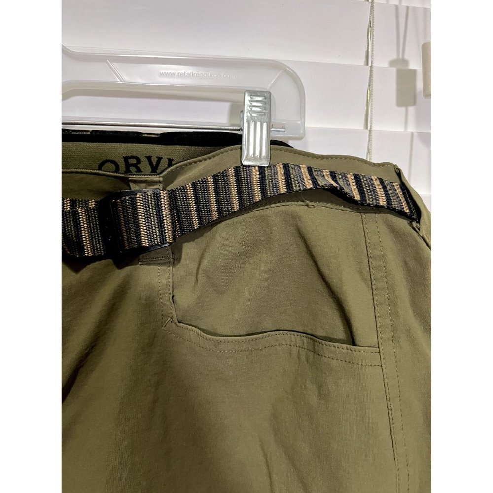 Orvis Belted Nylon Mens Shorts - Size 38 - Picture 3 of 7